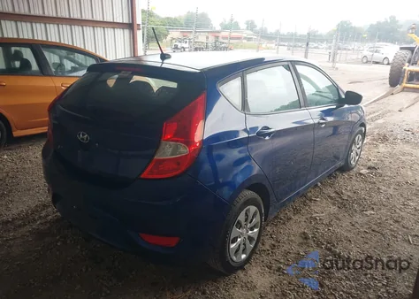 2017 Hyundai Accent Se z USA, uszkodzony, nr VIN KMHCT5AE6HU346842